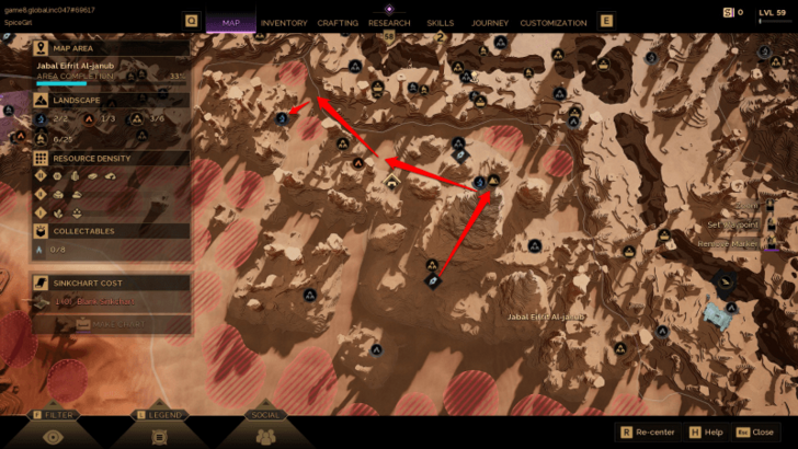 First Exploration - Jabal Eifrit Al-janub