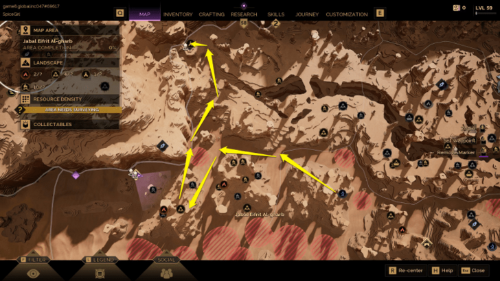 Second Exploration -  Jabal Eifrit Al-gharb