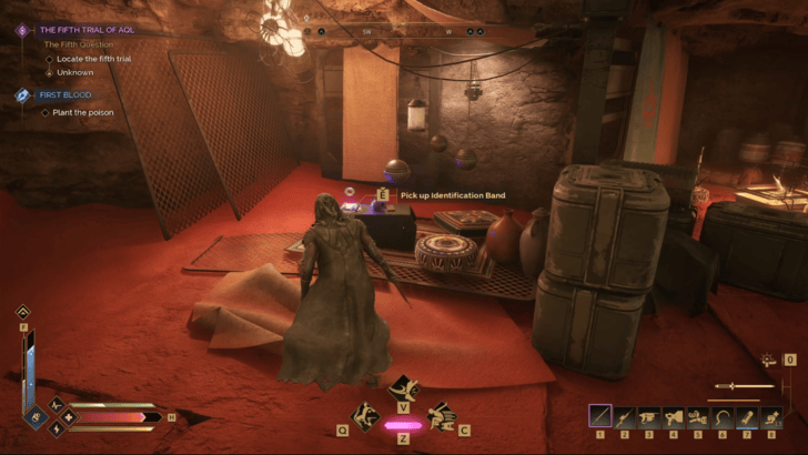 Blue Penta Shield Key Location