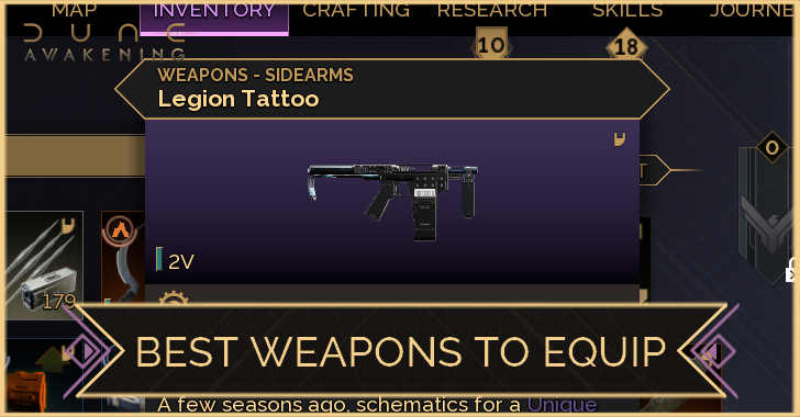 Best Weapons to Equip