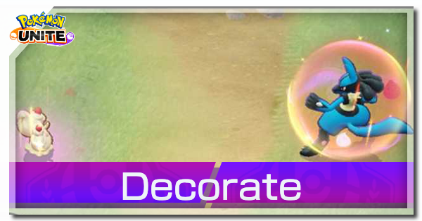 Pokemon UNITE - Alcremie Decorate