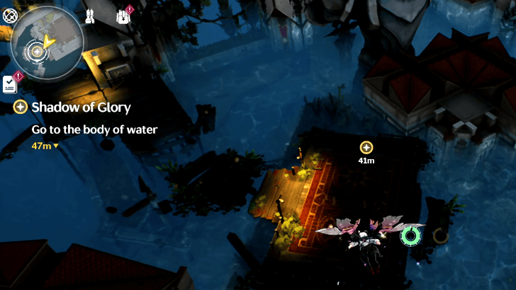 Chapter 2 Act 5 - Shadow of Glory - Go to body of water