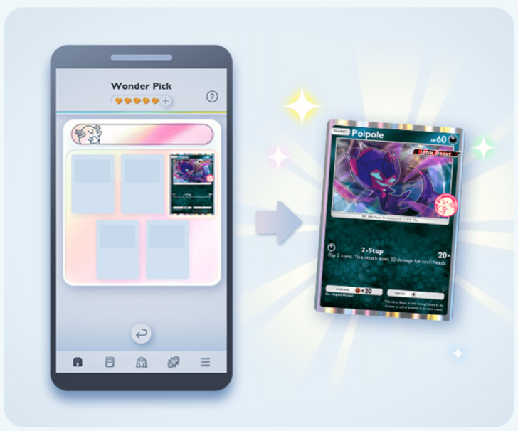 Pokemon TCG Pocket - Poipole and Stufful Wonder Pick Event