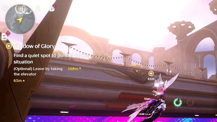 Chapter 2 Act 5 - Shadow of Glory - Find a quiet spot to ponder on the situation