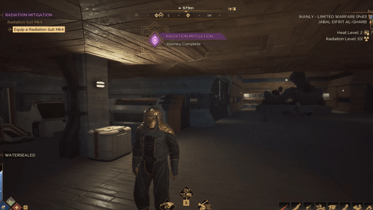 Equipped Radiation Suit Mk4