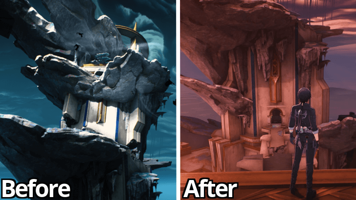 Where Sky is Clear and Glory Shines - Guardian Tower - Permanent map change