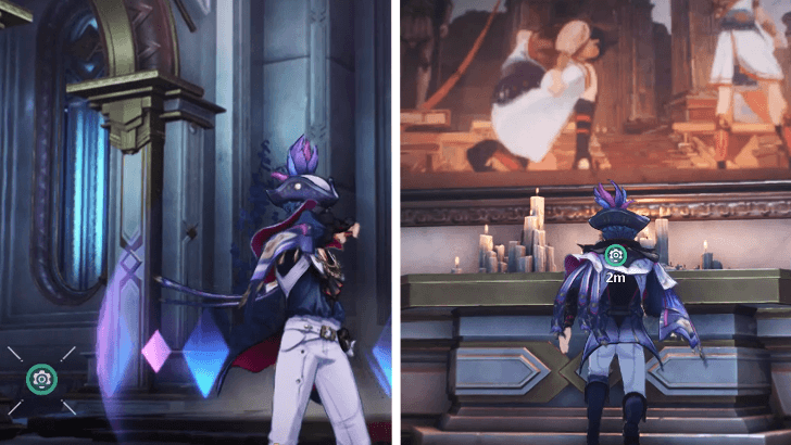 Where Sky is Clear and Glory Shines - Guardian Tower - Inspect the painting down the stairs