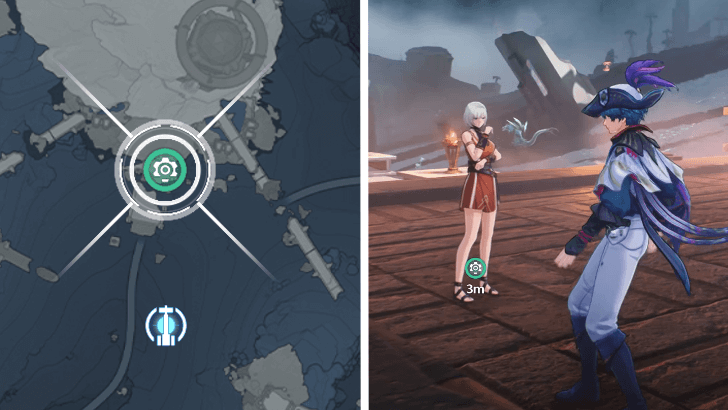 Where Sky is Clear and Glory Shines - Guardian Tower - Talk to the girl in front of the tower