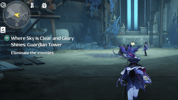 Where Sky is Clear and Glory Shines - Guardian Tower - Eliminate the enemies