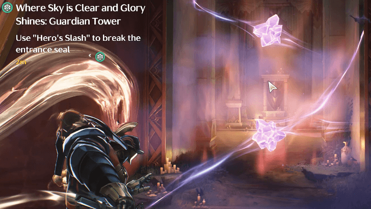 Where Sky is Clear and Glory Shines - Guardian Tower - Use Hero