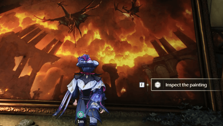 Where Sky is Clear and Glory Shines - Guardian Tower - Inspect the mysterious painting