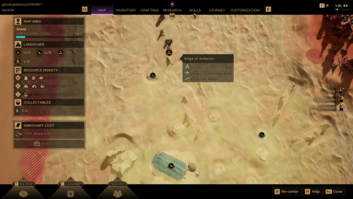 The Graveyard - Explore the Harkonnen Base