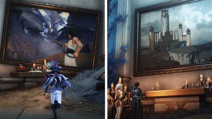 Wuthering Waves - Where Sky is Clear and Glory Shines - Guardian Tower - Investigate the nearby painting