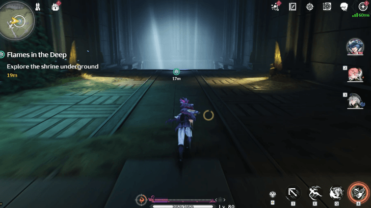 Explore the Shrine Underground