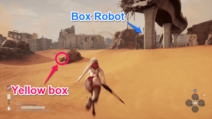 Interact with the Box Robot