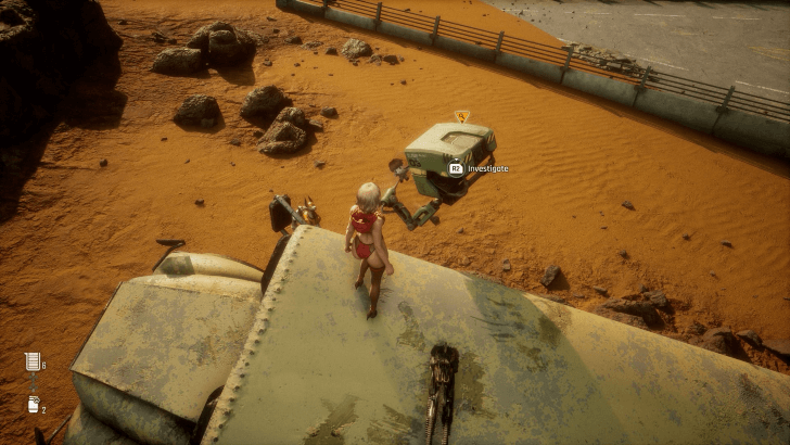 Interact with the Box Robot