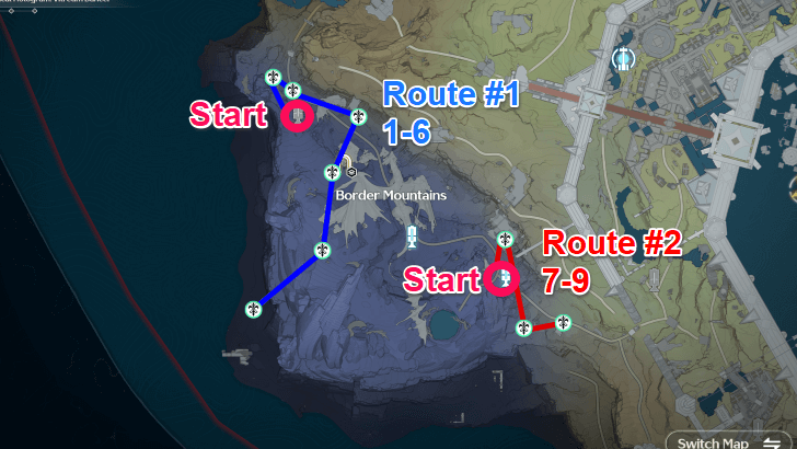 Border Mountains Windward Pilgrimage Farming Routes