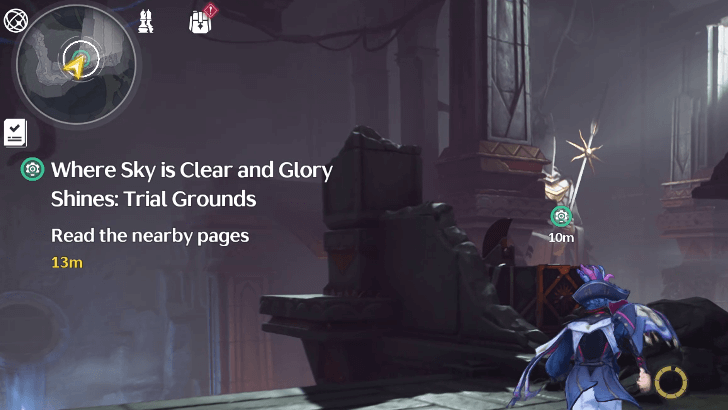 Where Sky is Clear and Glory Shines - Trial Grounds - Read the nearby pages