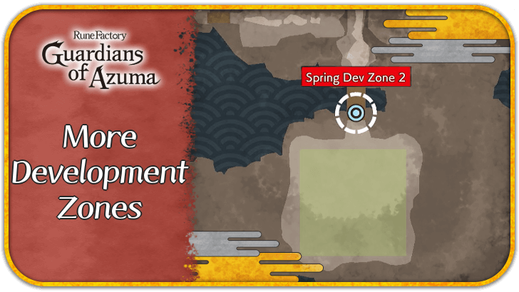 Rune Factory Guardians of Azuma - How to Get More Development Zones