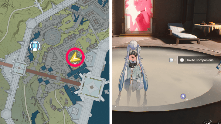 Thermes Bath Location