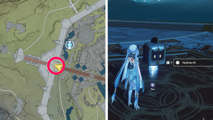 Hadrian III Location