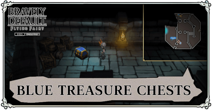 Bravely Default Flying Fairy HD Remaster - Blue Treasure Chest Locations