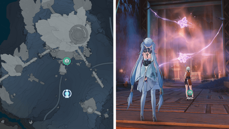 Where Sky is Clear and Glory Shines Quest Location