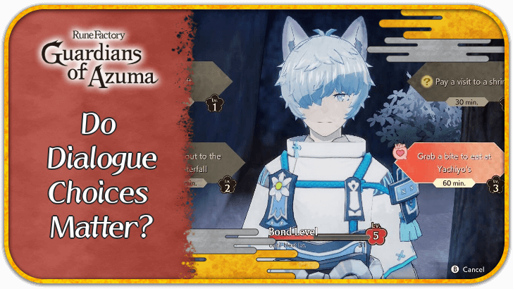 Do Dialogue Choices Matter