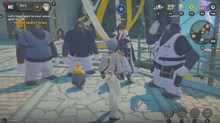 Head back to the usual spot