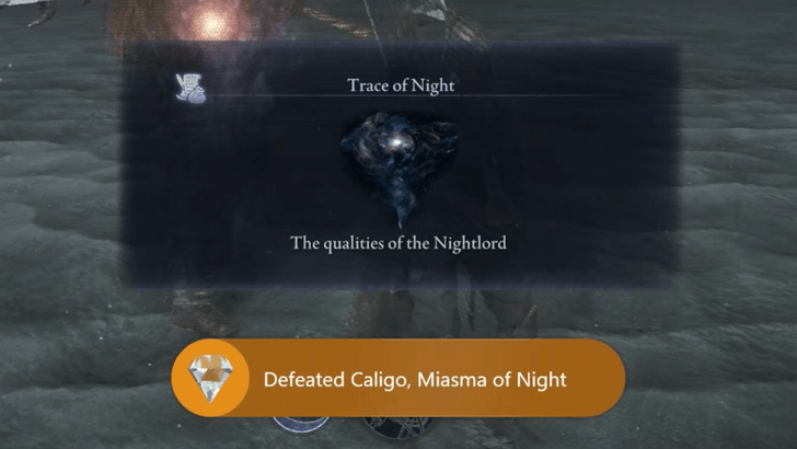 Trace of Night Drops