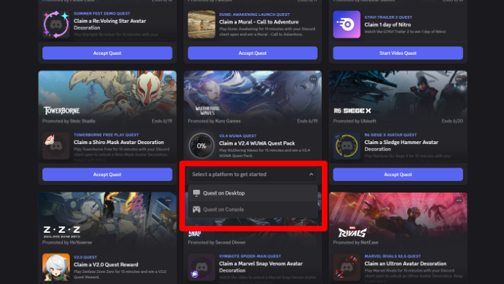 Wuthering Waves How to Accept Discord Quest 3