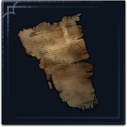 Torn-Out Paper Scrap