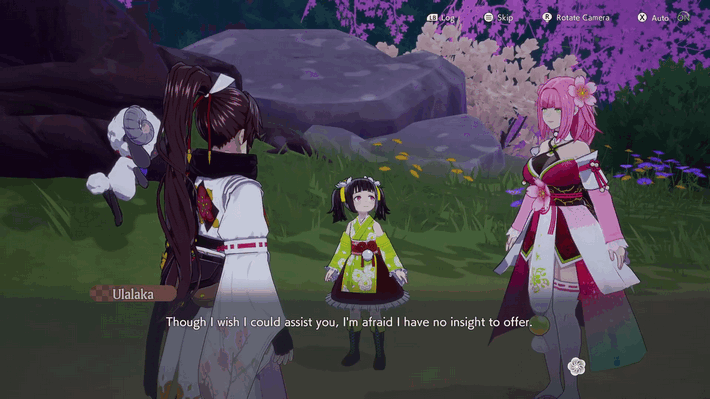 Talk to Ulalaka and Suzu