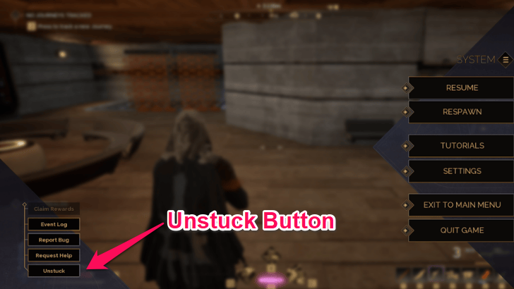 Unstuck Button
