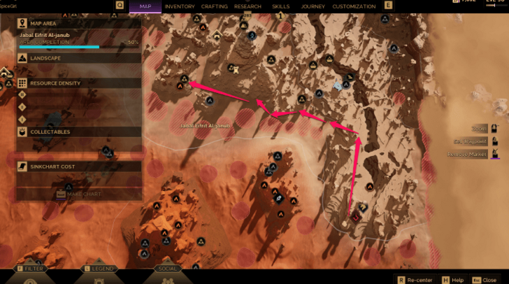 Mentat Advancement Trainer - Mobula Gang Base Location