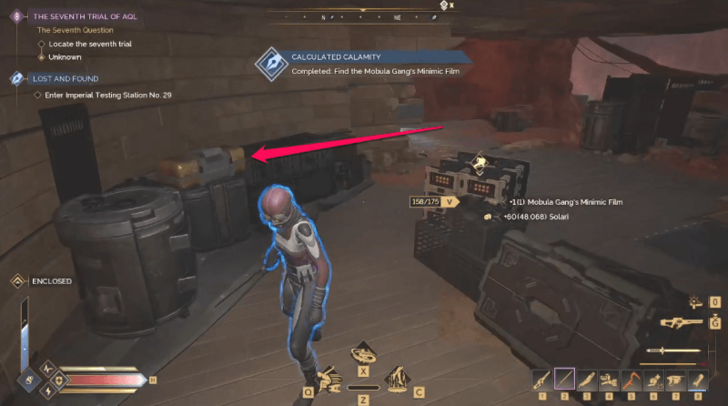 Mentat Advancement Trainer - Minimic Film Location