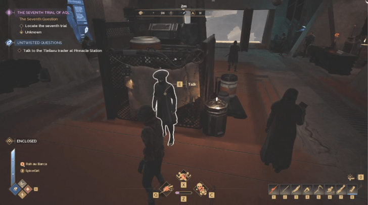 Untwisted Questions - Quest Start Location