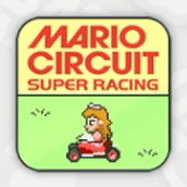 Mario Circuit Sticker