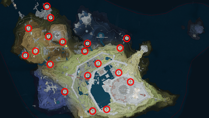 Septimont Treasure Spot Locations