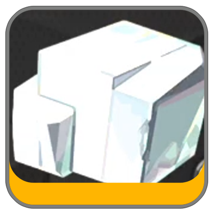 Rare Refined Porcelume Ore