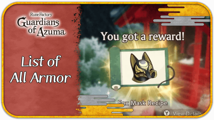 List of All Armor Banner