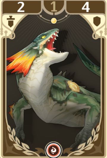 Baby Viridblaze Saurian