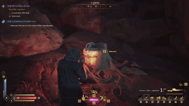 Art of the Sword - Servo-Stim Transmitter Coordinates