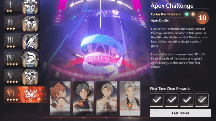 Peaks of Prestige Stage 6 Overview