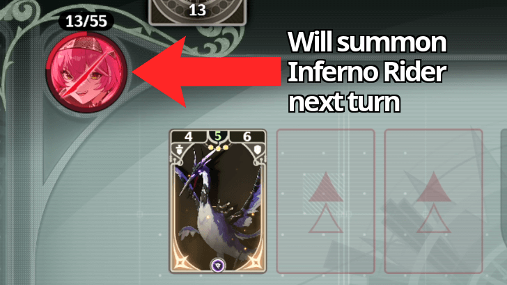 Lupa will summon Inferno Rider next turn