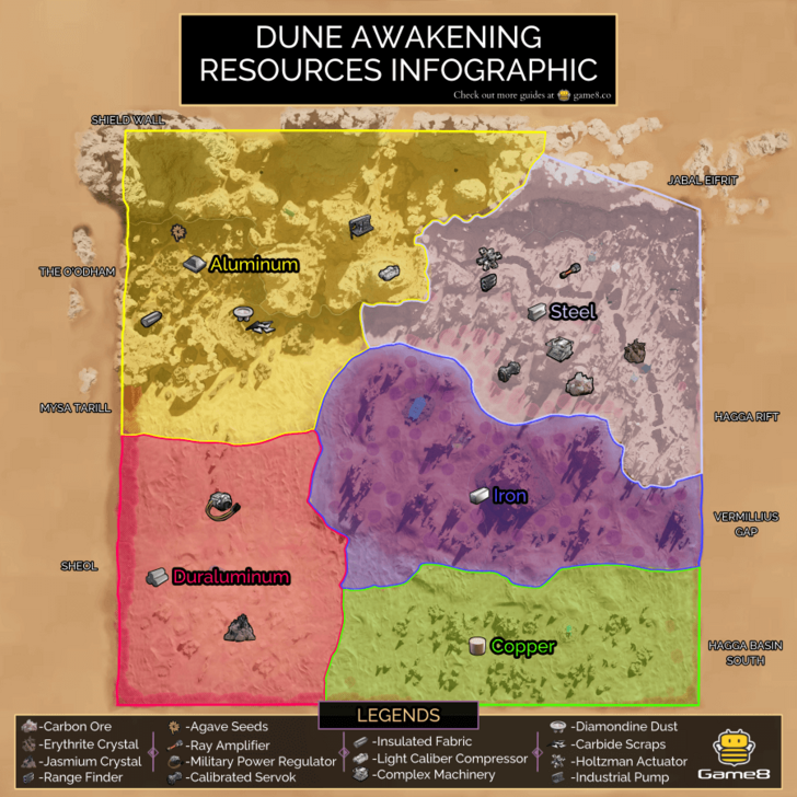 Map with Trending Resources