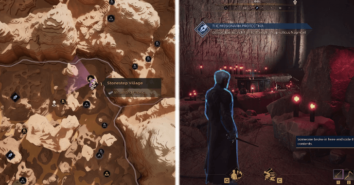 Panoplia Propheticus Fragment Location