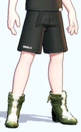 Tea Party Style Set (Clefable, Yellow-Green): Shoes Preview