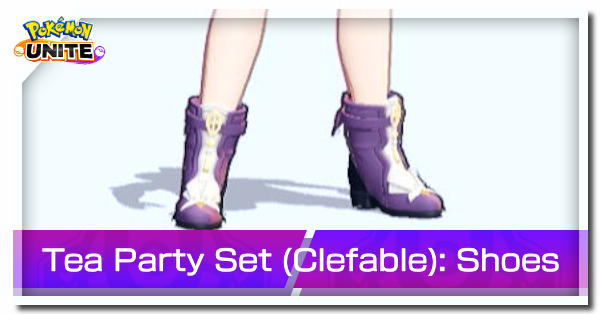 Pokemon UNITE - Tea Party Set (Clefable) Shoes