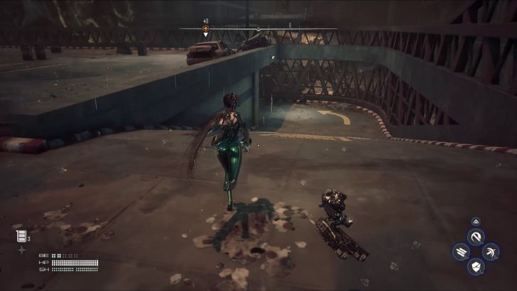 Descend to the Other Side of the Parking Tower